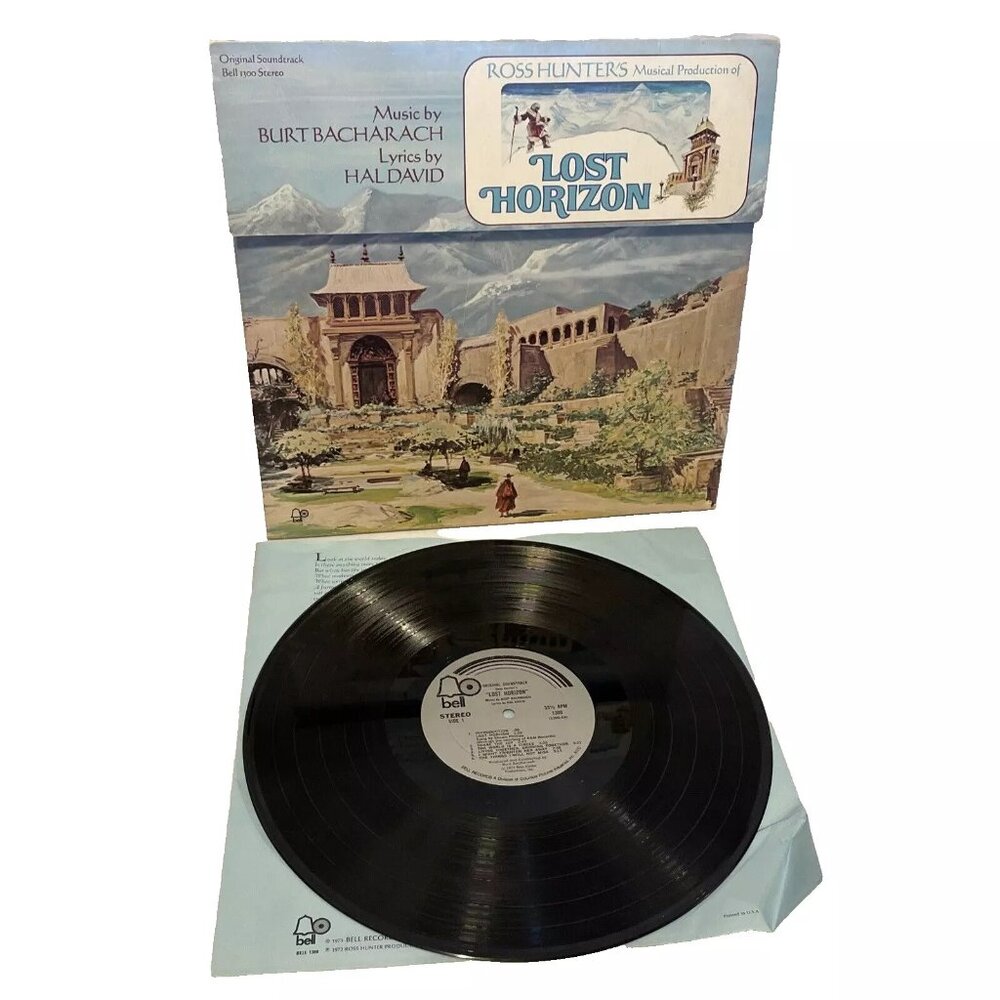 Burt Bacharach Lost Horizon (Original Soundtrack)(Vinyl, 1973) Bell BELL 1300 VG